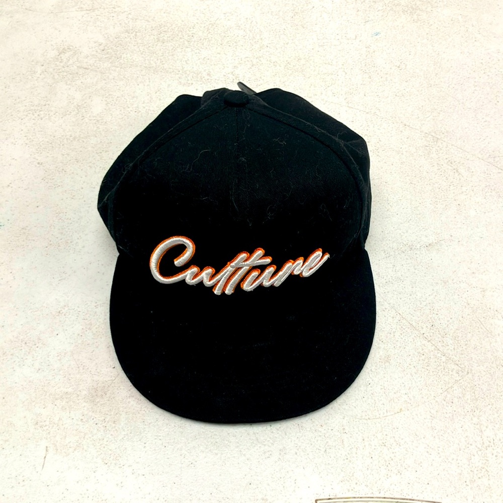 One size black culture snap back